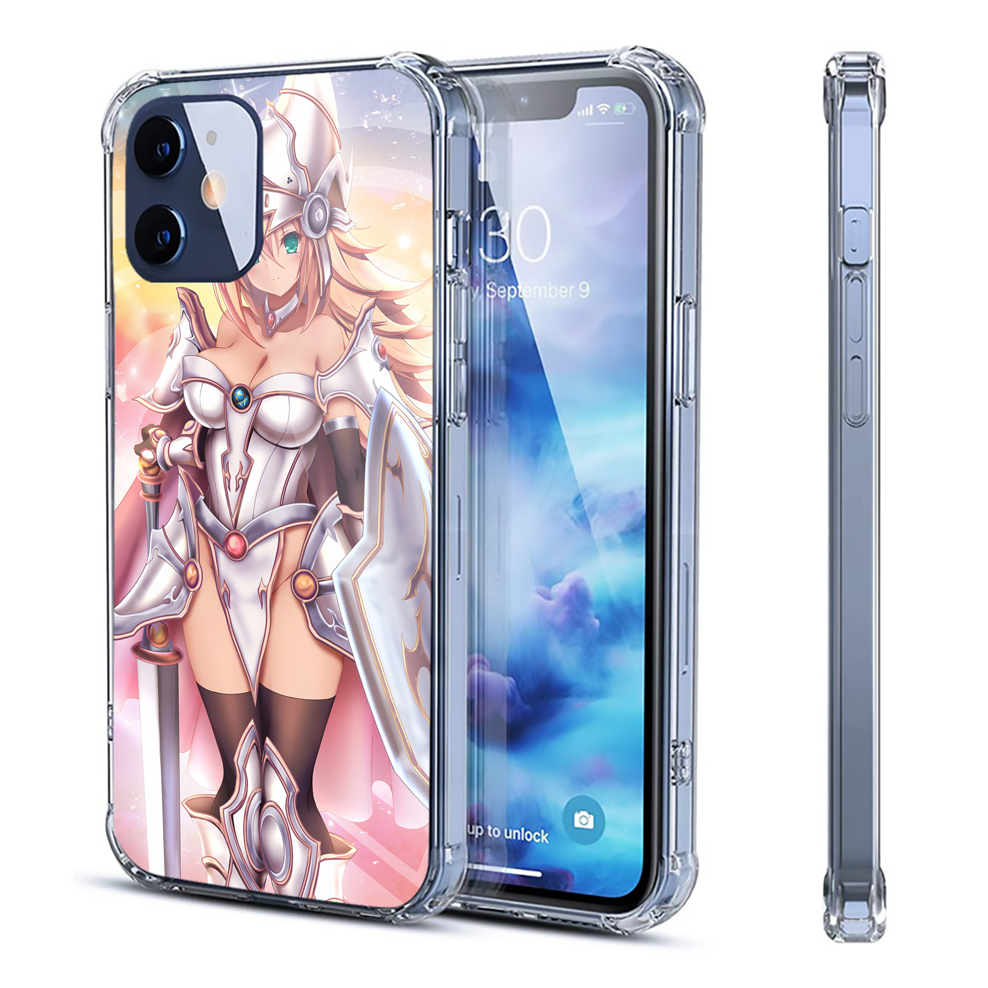 （画像用） 遊☆戯☆王 Yu-Gi-Oh! 【iPhone 12シリーズ対応】透明スマホケース（クリアソフトケース）